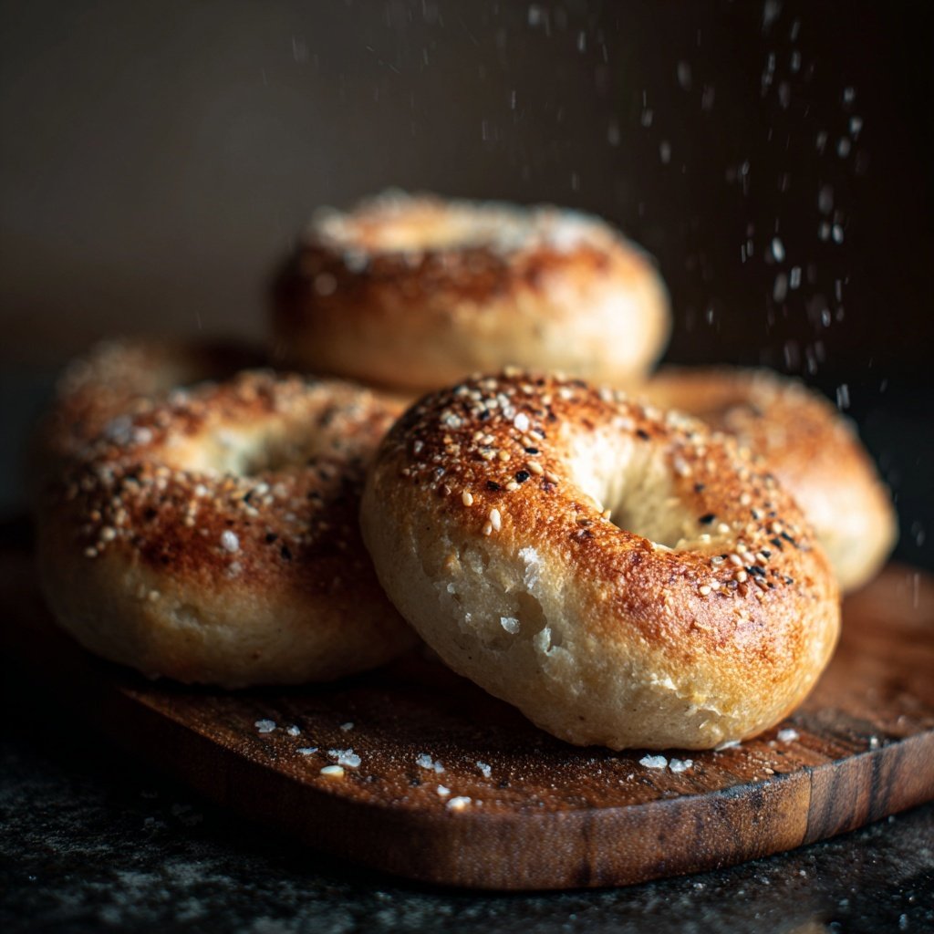 Two Ingredient Yogurt Bagels