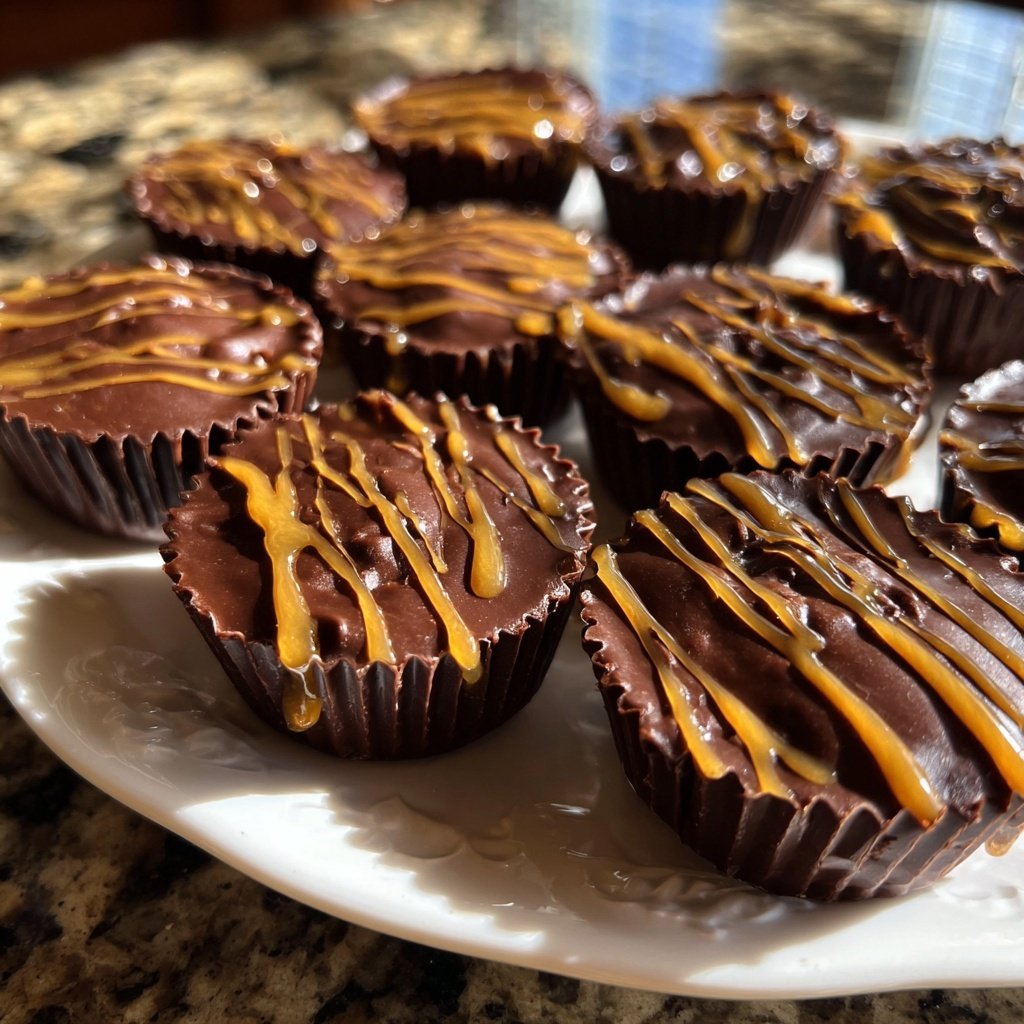 Homemade Reese’s Cups with Honey