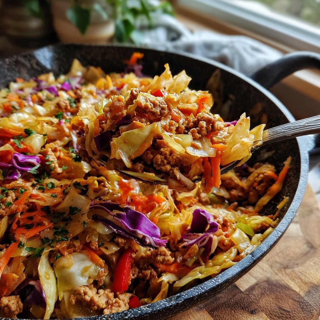 Easy Egg Roll in a Bowl (Low-Carb Recipe)