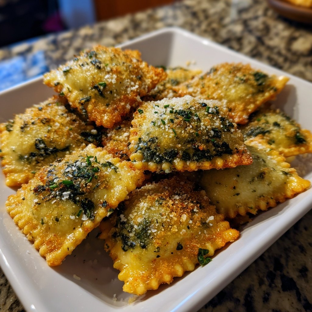 Crispy Ravioli Appetizer