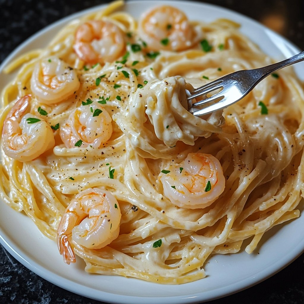 Shrimp Alfredo Pasta Recipe