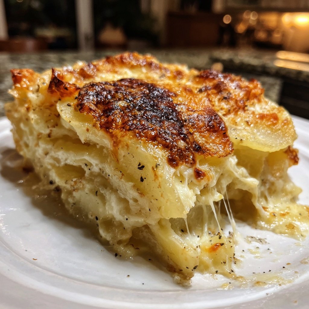 Sunday Creamy Potato Gratin