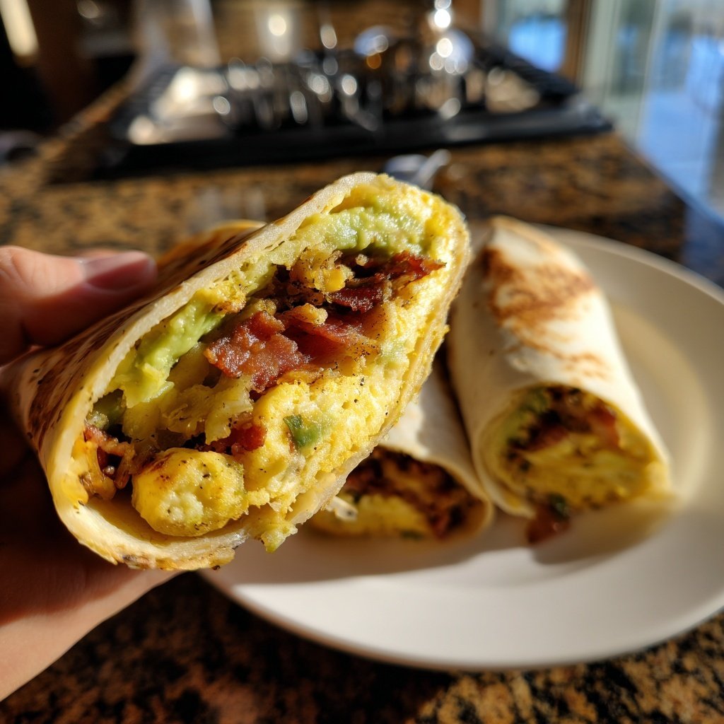 Keto Breakfast Egg Wraps