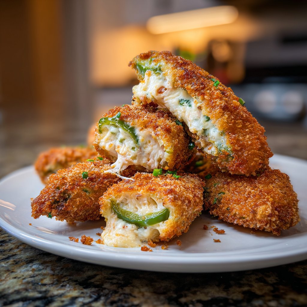 Jalapeno Poppers with Herb Yogurt Dip