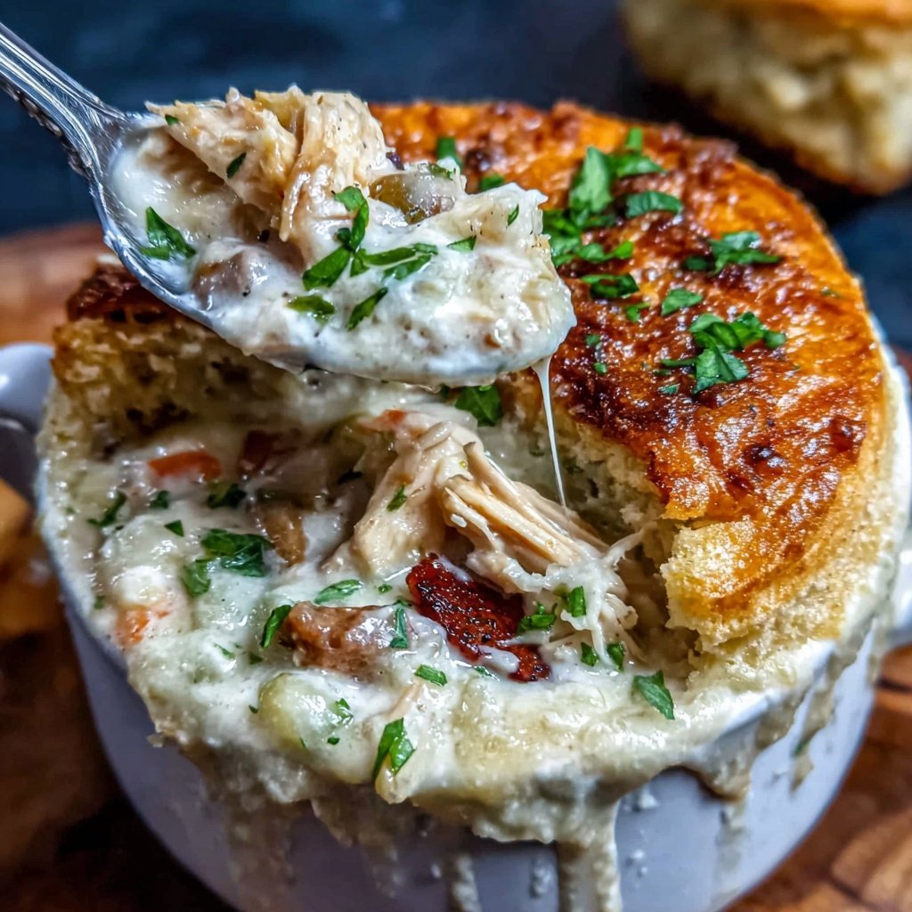Cozy Chicken Pot Pie Soup