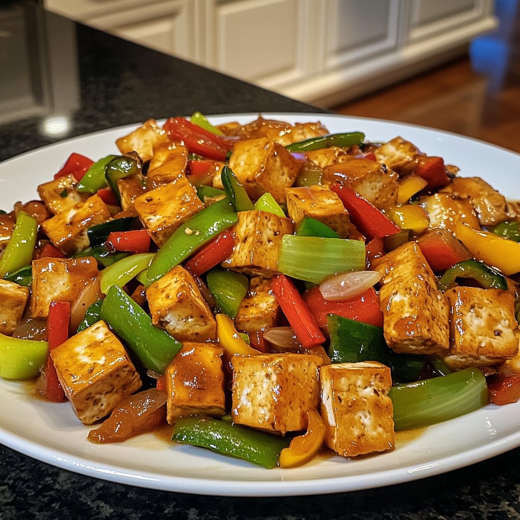 High Protein Tofu Stir Fry