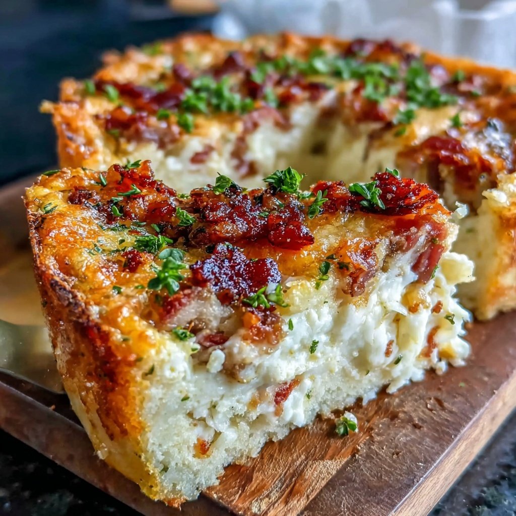 Spring Brunch Ham And Cheese Egg Bake