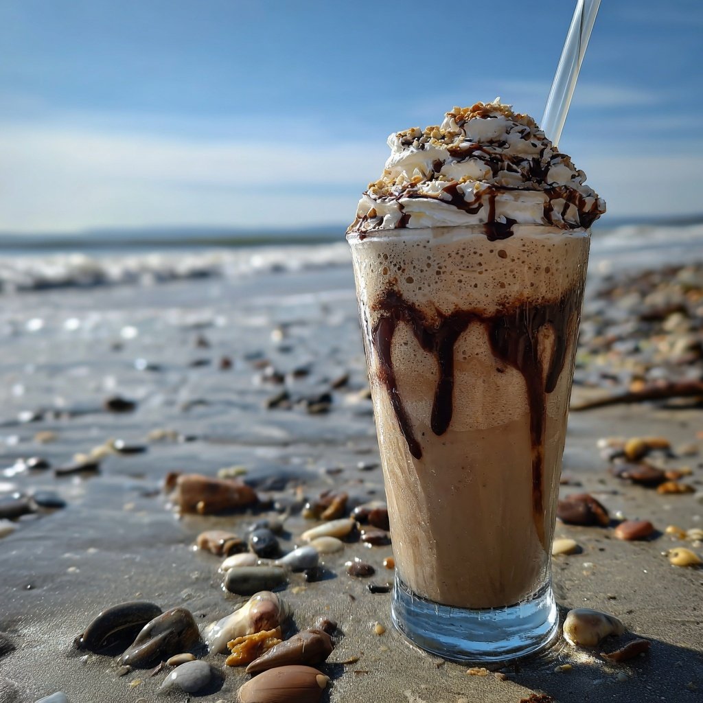 Vanilla Hazelnut Iced Frappé