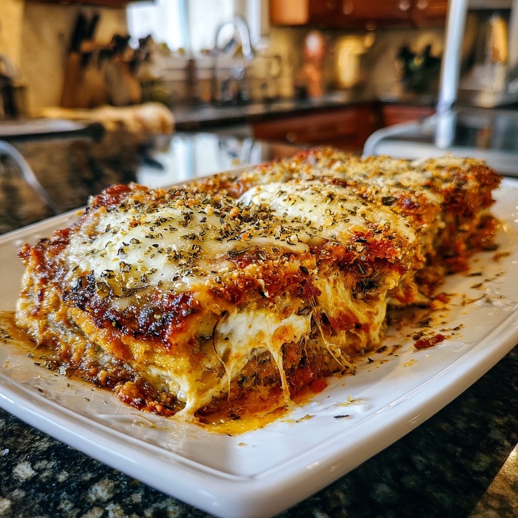 Eggplant Parmesan Bake