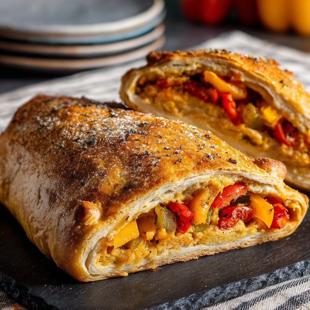 Valentine Dinner Roasted Vegetable Wellington