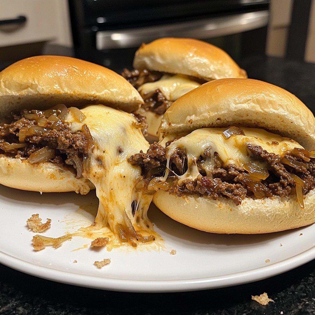 Philly Cheesesteak Sloppy Joes