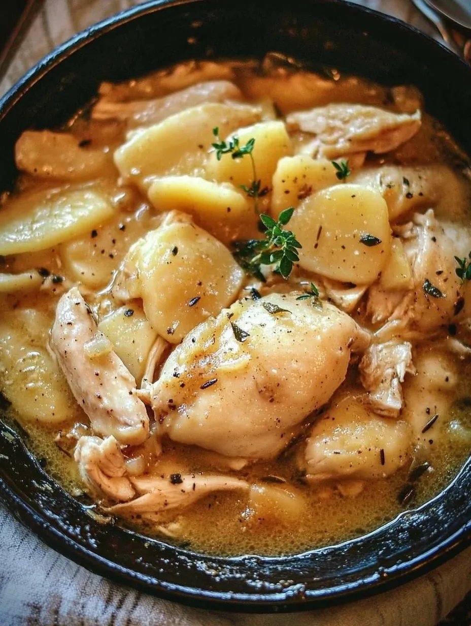 Super Easy Homemade Chicken and Dumplings Recipe