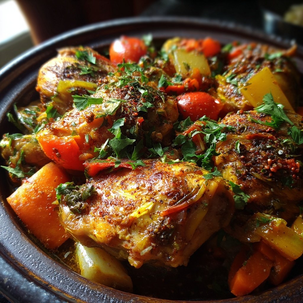 Global Flavors Moroccan Chicken Tagine