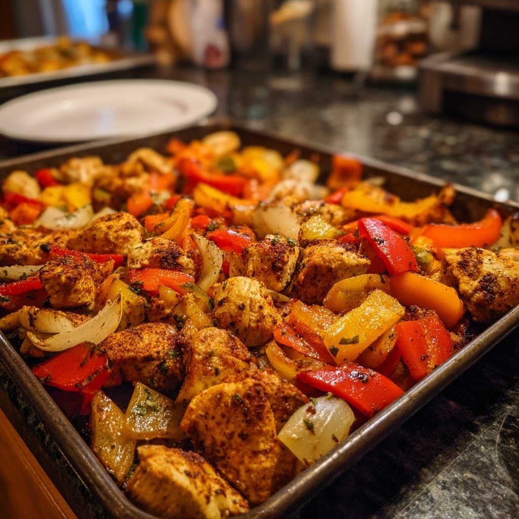 Easy Sheet Pan Dinner With Chicken