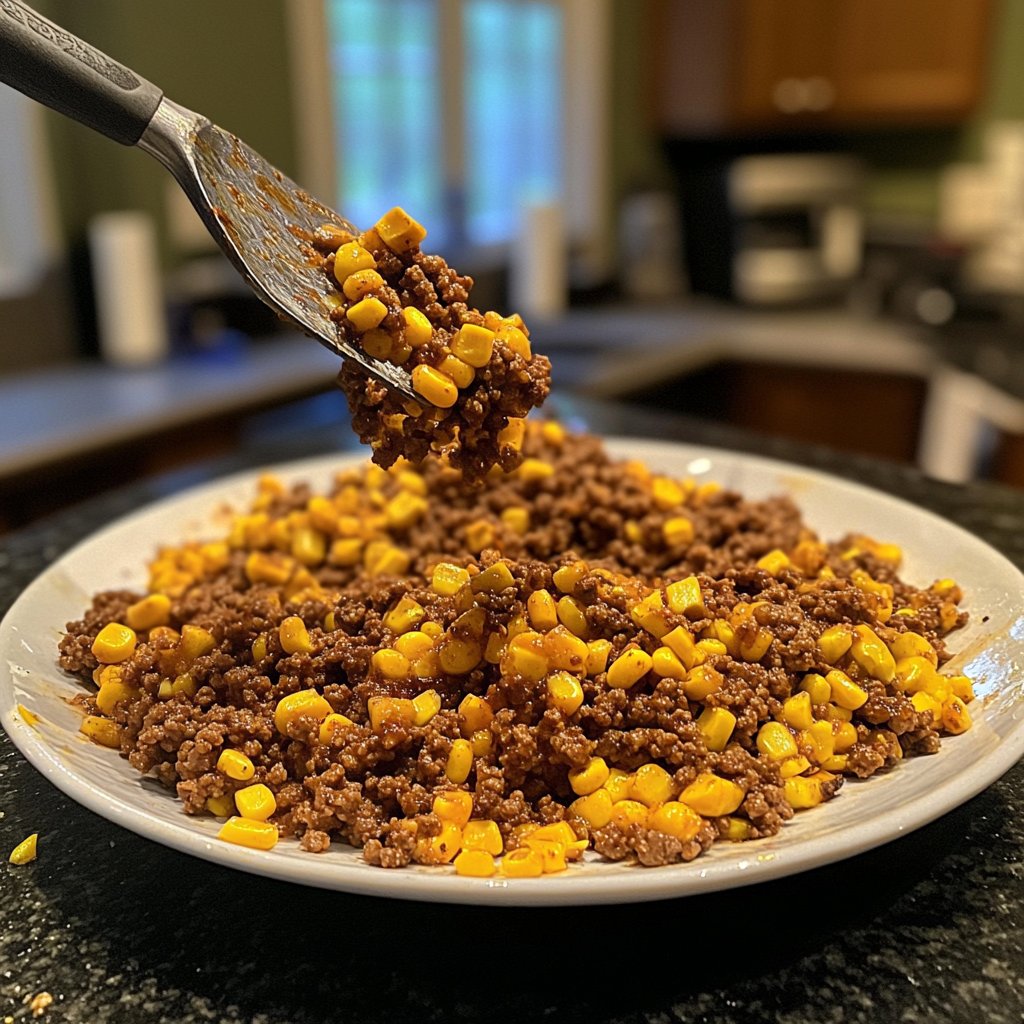 Ground Beef Skillet with Corn